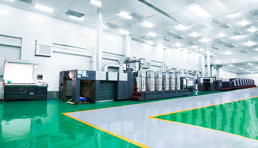 包裝印刷廠十萬級無塵車間設計裝修 CEIDI西遞